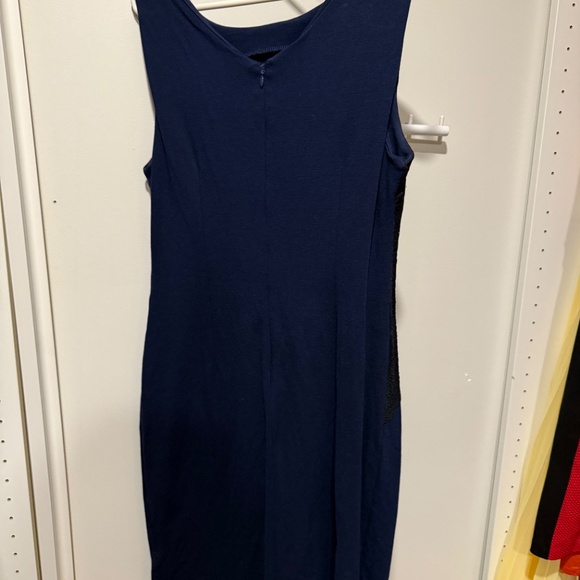 Navy Jacob dress size L - Picture 4 of 4